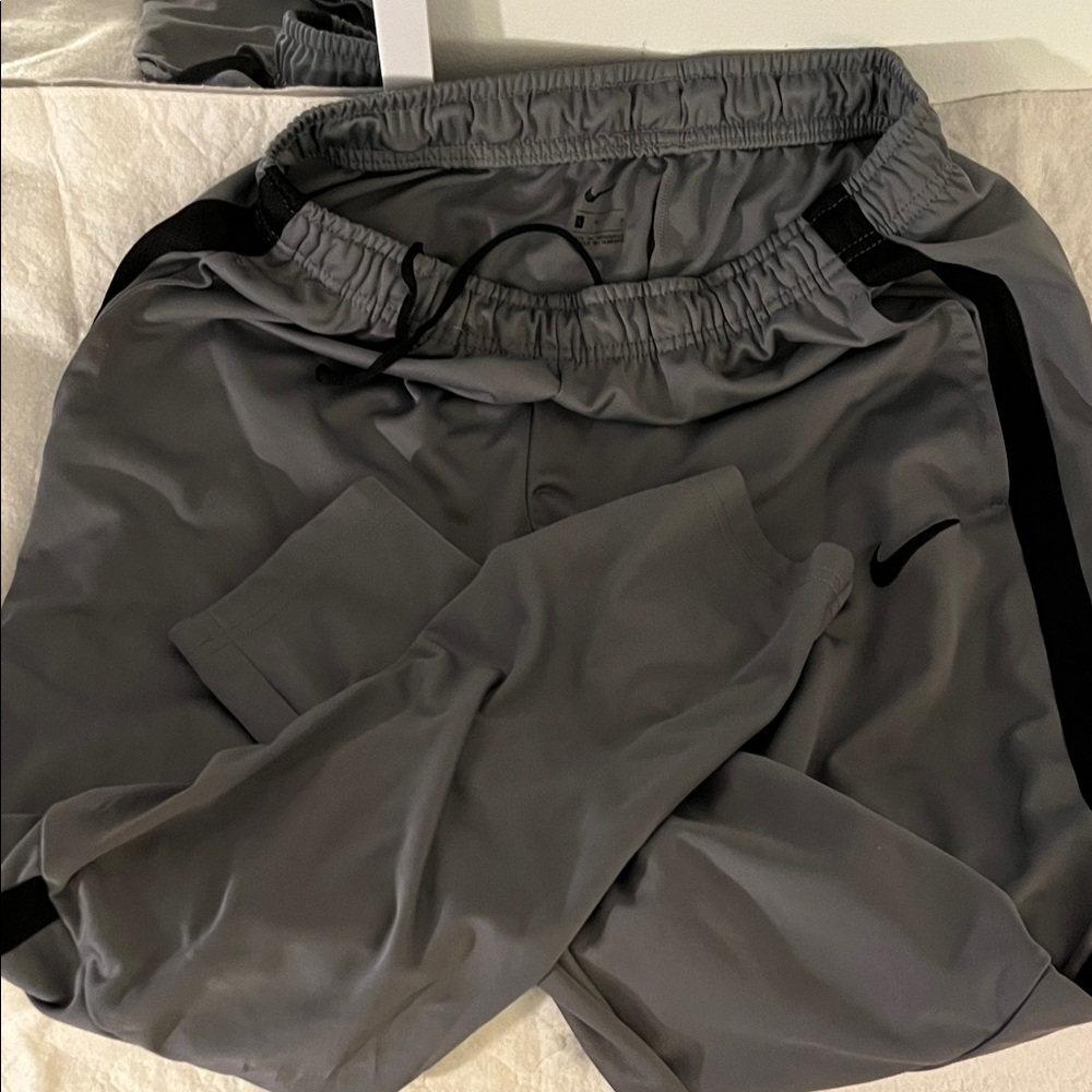 Nike Charcoal Joggers with Black Detail